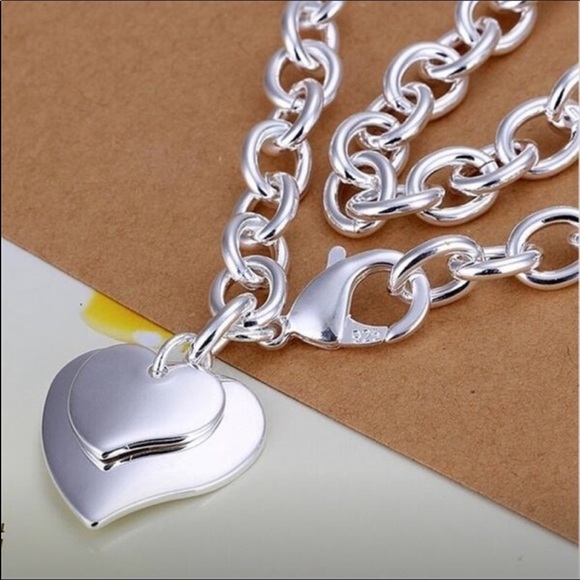 Heart pendant ❤️ necklace - Picture 3 of 6